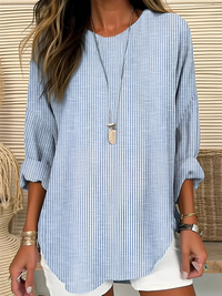 Rhea - Trendige gestreifte Bluse